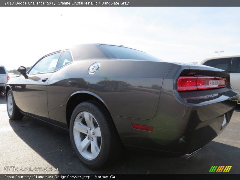 Granite Crystal Metallic / Dark Slate Gray 2013 Dodge Challenger SXT