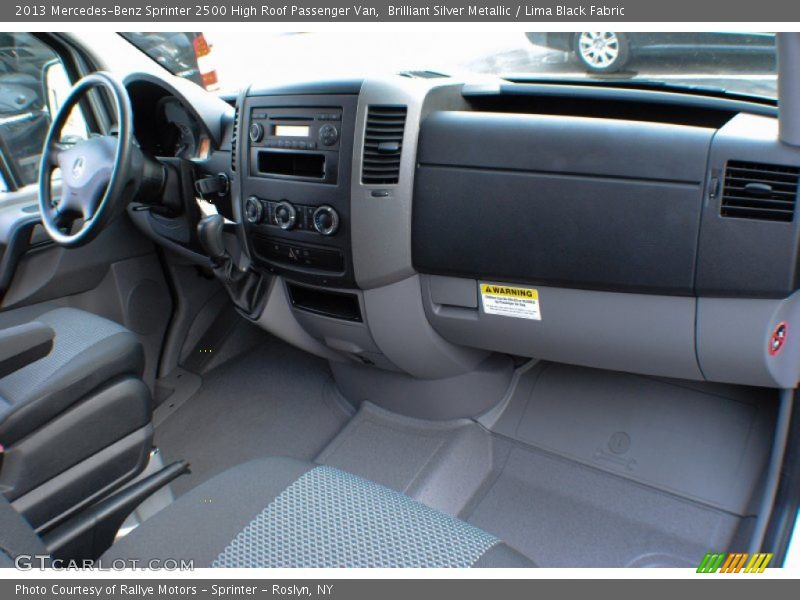 Dashboard of 2013 Sprinter 2500 High Roof Passenger Van