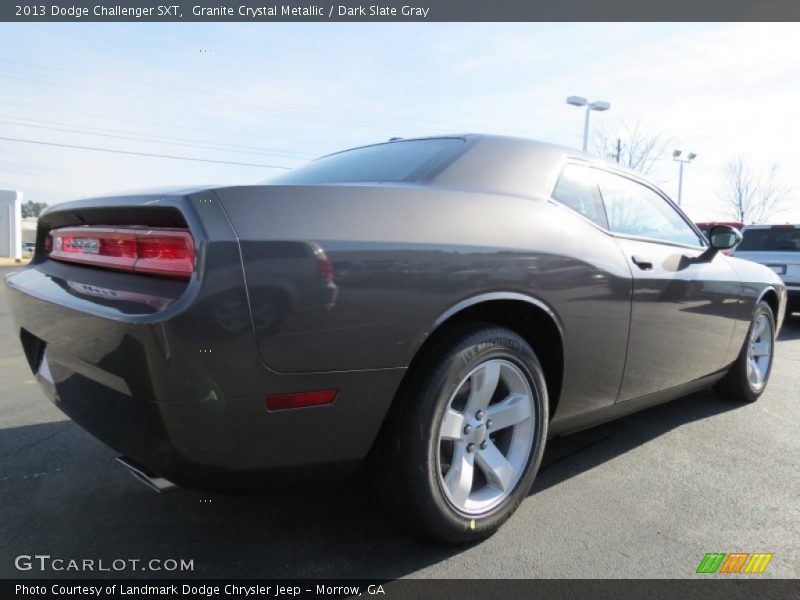 Granite Crystal Metallic / Dark Slate Gray 2013 Dodge Challenger SXT