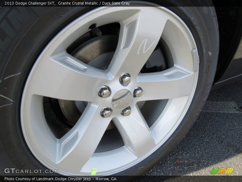 Granite Crystal Metallic / Dark Slate Gray 2013 Dodge Challenger SXT