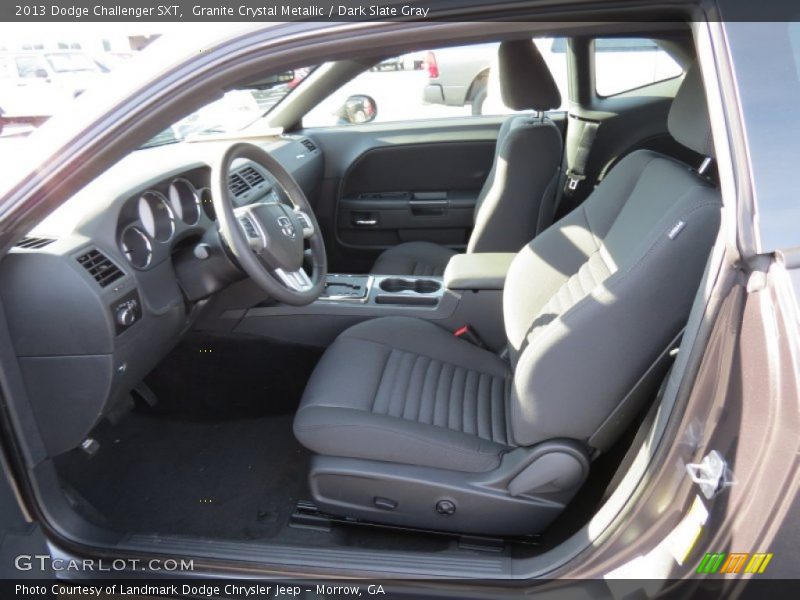 Granite Crystal Metallic / Dark Slate Gray 2013 Dodge Challenger SXT