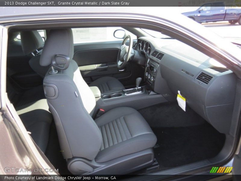 Granite Crystal Metallic / Dark Slate Gray 2013 Dodge Challenger SXT