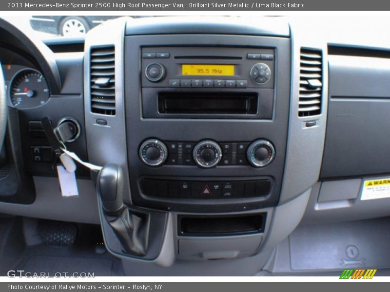 Controls of 2013 Sprinter 2500 High Roof Passenger Van