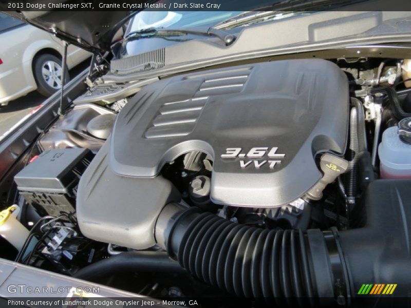 Granite Crystal Metallic / Dark Slate Gray 2013 Dodge Challenger SXT