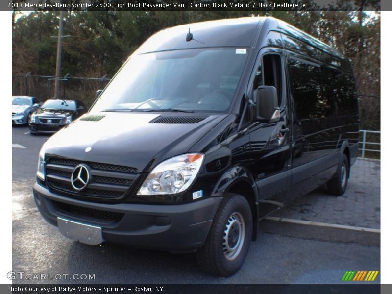 Carbon Black Metallic / Black Leatherette 2013 Mercedes-Benz Sprinter 2500 High Roof Passenger Van