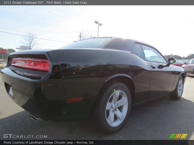 Pitch Black / Dark Slate Gray 2013 Dodge Challenger SXT