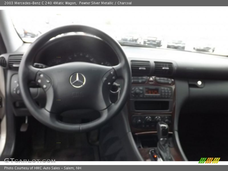 Pewter Silver Metallic / Charcoal 2003 Mercedes-Benz C 240 4Matic Wagon