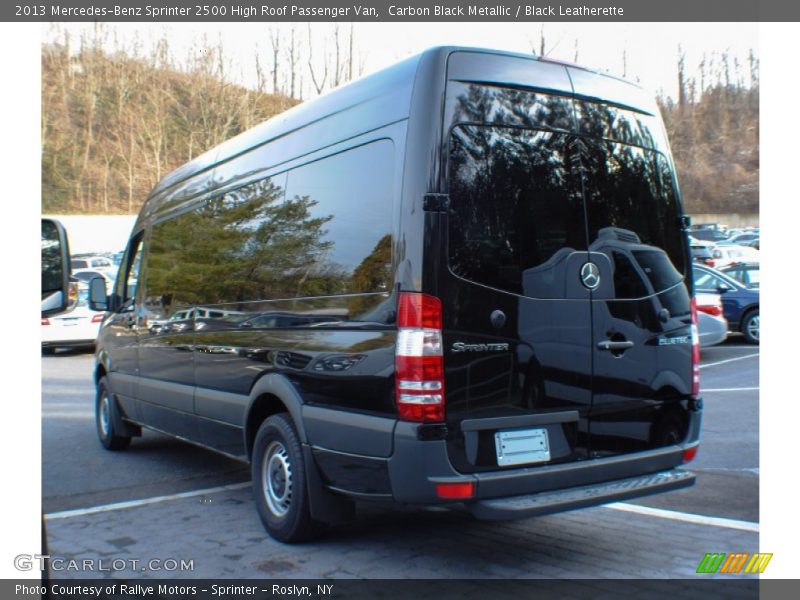 Carbon Black Metallic / Black Leatherette 2013 Mercedes-Benz Sprinter 2500 High Roof Passenger Van