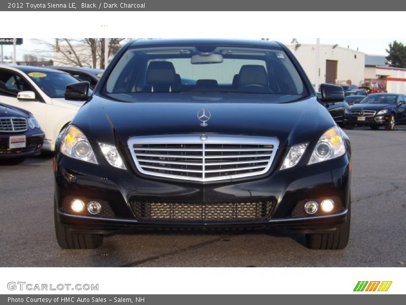 Black / Dark Charcoal 2012 Toyota Sienna LE