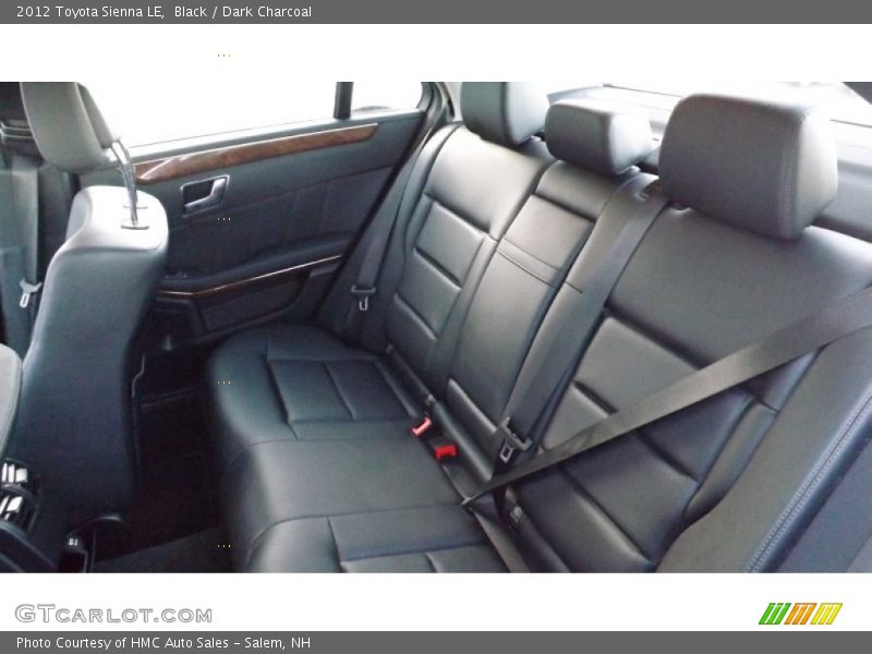 Black / Dark Charcoal 2012 Toyota Sienna LE