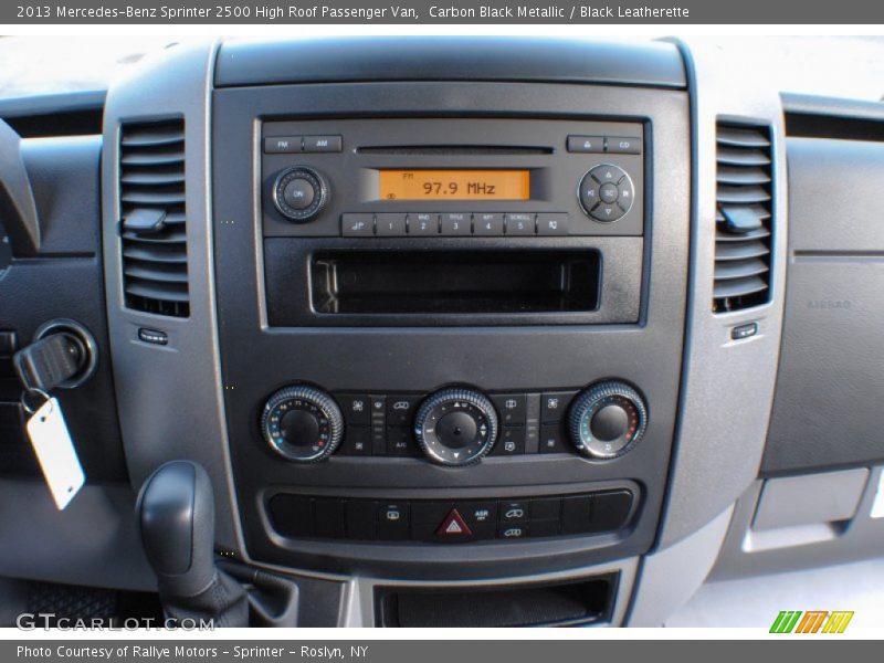 Controls of 2013 Sprinter 2500 High Roof Passenger Van