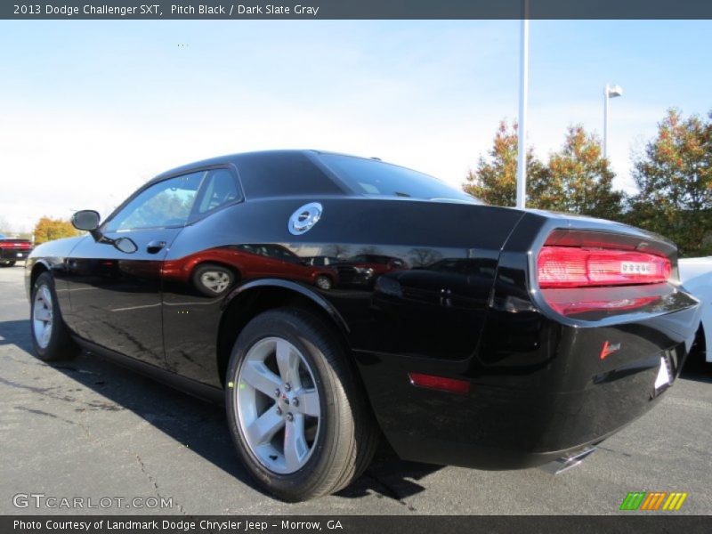 Pitch Black / Dark Slate Gray 2013 Dodge Challenger SXT