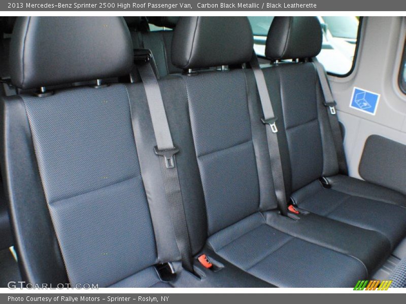 Rear Seat of 2013 Sprinter 2500 High Roof Passenger Van