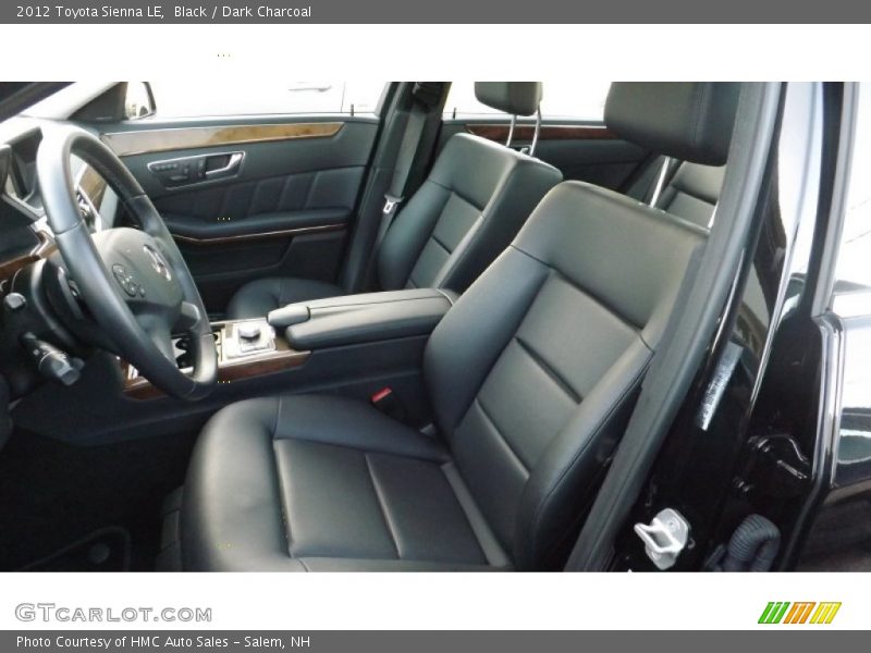 Black / Dark Charcoal 2012 Toyota Sienna LE