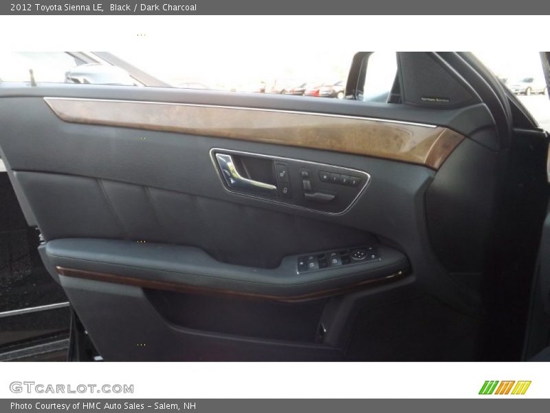 Black / Dark Charcoal 2012 Toyota Sienna LE