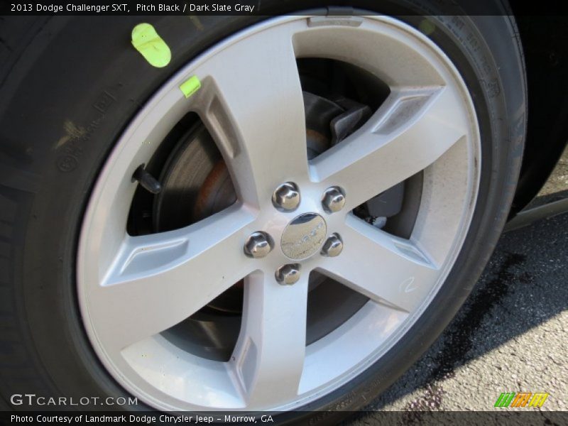Pitch Black / Dark Slate Gray 2013 Dodge Challenger SXT