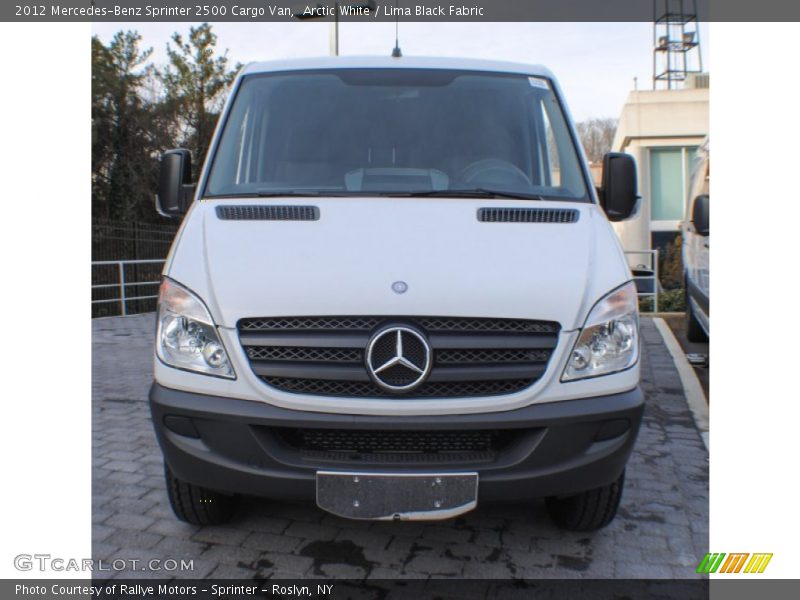 Arctic White / Lima Black Fabric 2012 Mercedes-Benz Sprinter 2500 Cargo Van