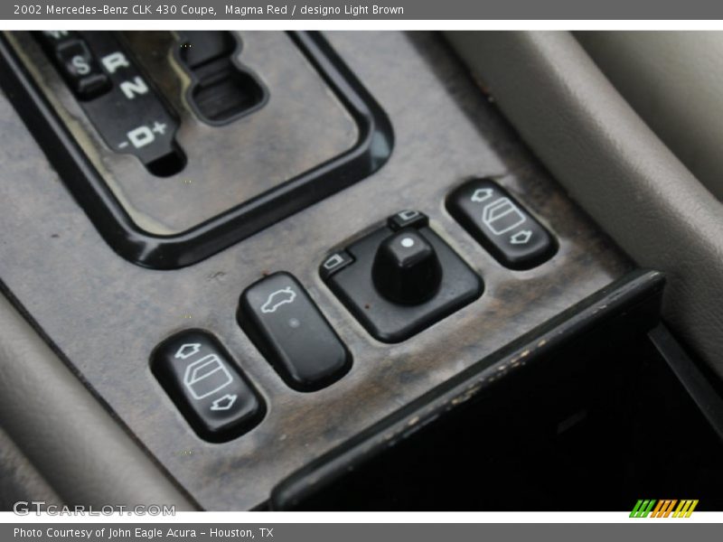 Magma Red / designo Light Brown 2002 Mercedes-Benz CLK 430 Coupe