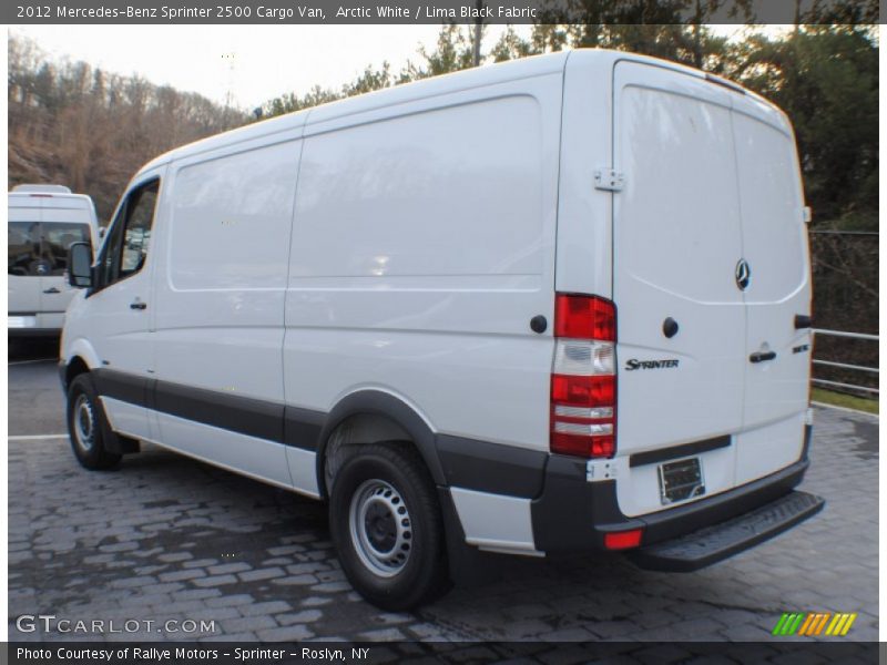 Arctic White / Lima Black Fabric 2012 Mercedes-Benz Sprinter 2500 Cargo Van