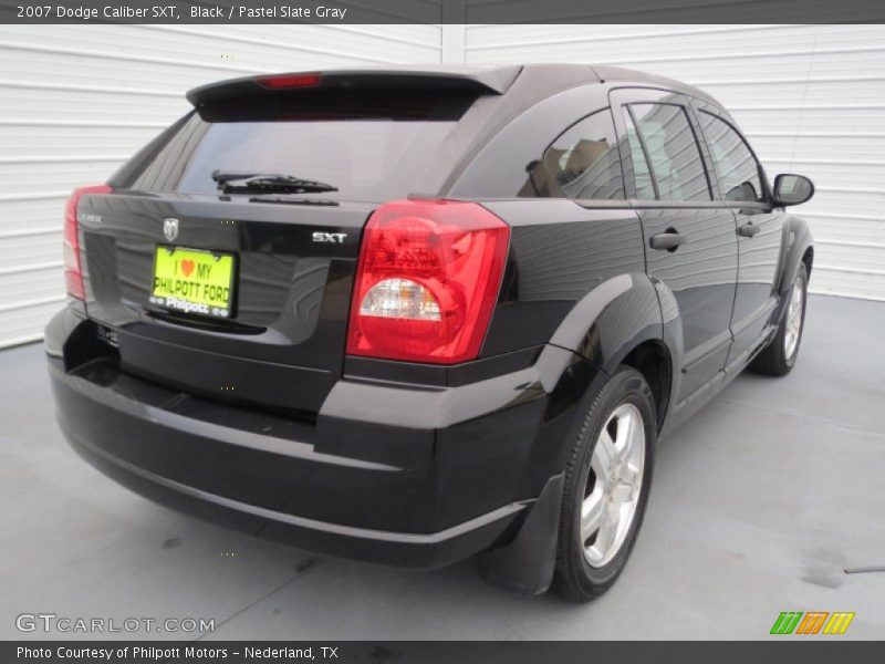 Black / Pastel Slate Gray 2007 Dodge Caliber SXT