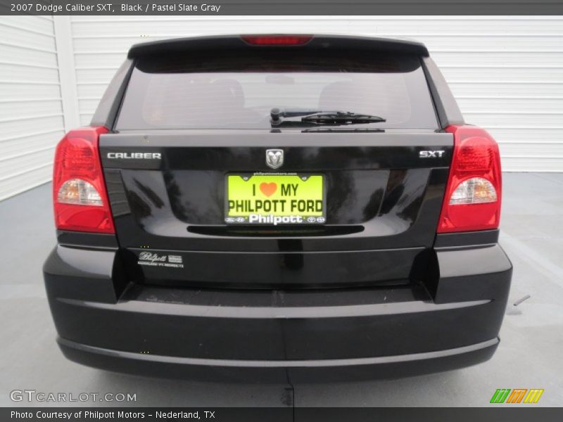Black / Pastel Slate Gray 2007 Dodge Caliber SXT