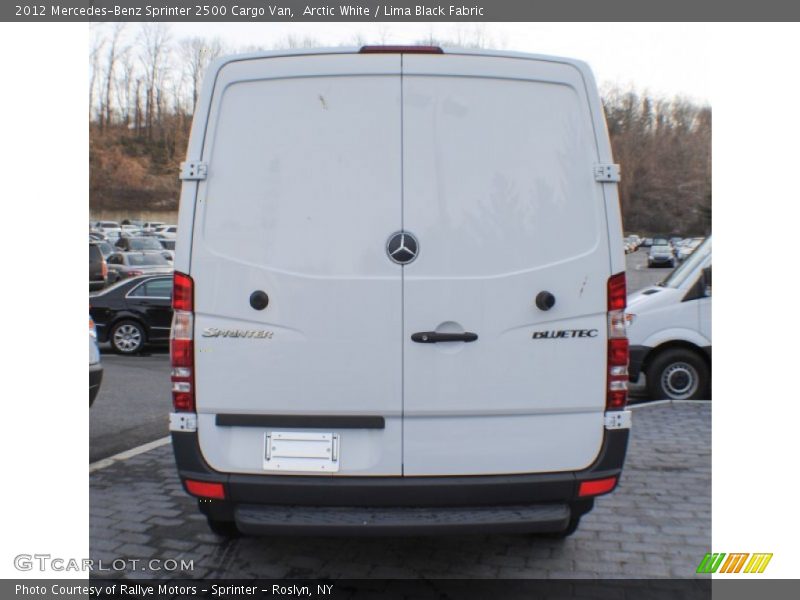 Arctic White / Lima Black Fabric 2012 Mercedes-Benz Sprinter 2500 Cargo Van