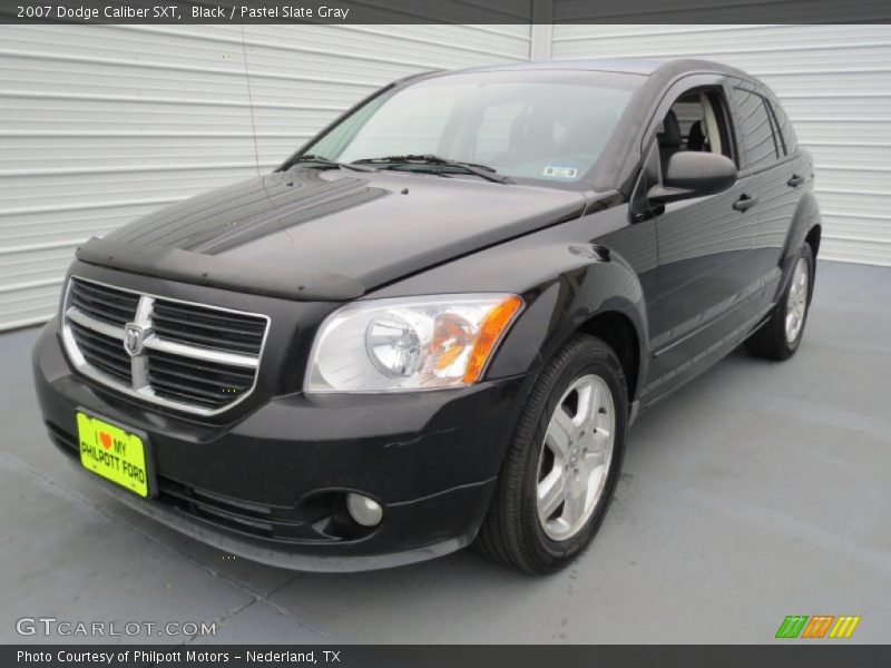 Black / Pastel Slate Gray 2007 Dodge Caliber SXT