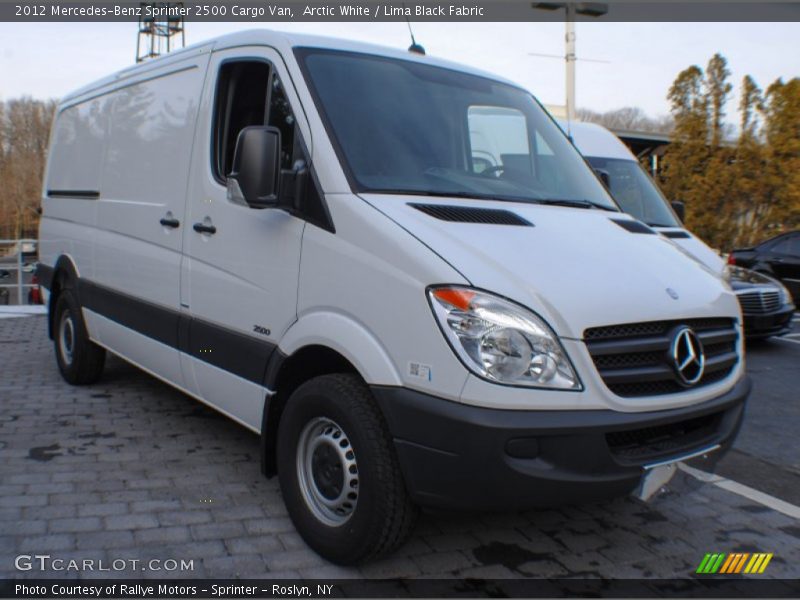 Arctic White / Lima Black Fabric 2012 Mercedes-Benz Sprinter 2500 Cargo Van