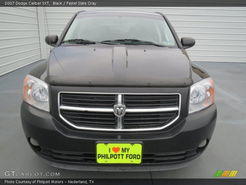 Black / Pastel Slate Gray 2007 Dodge Caliber SXT
