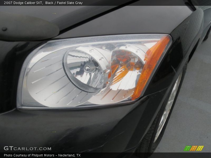 Black / Pastel Slate Gray 2007 Dodge Caliber SXT