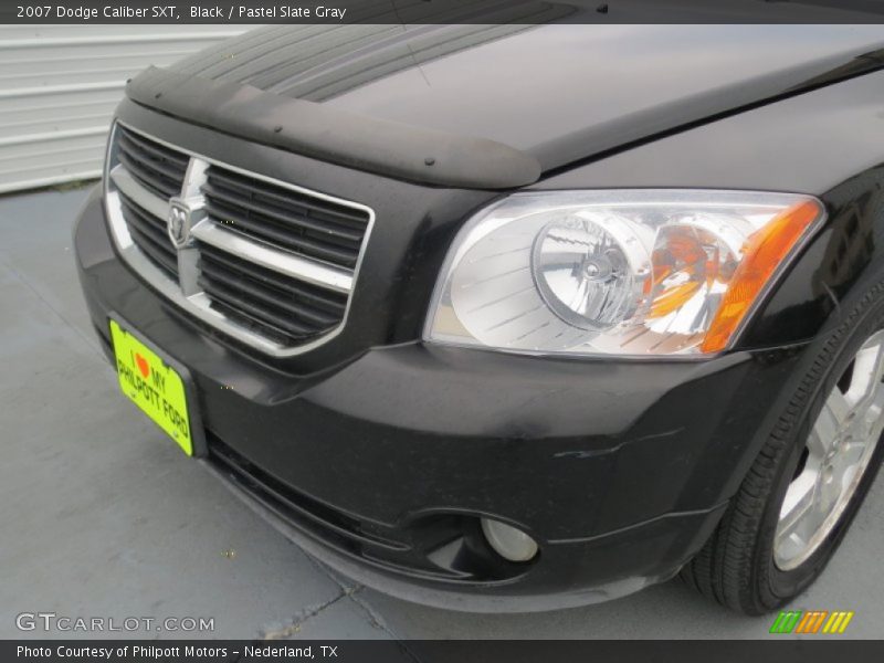 Black / Pastel Slate Gray 2007 Dodge Caliber SXT
