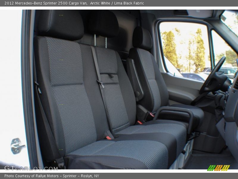 Arctic White / Lima Black Fabric 2012 Mercedes-Benz Sprinter 2500 Cargo Van