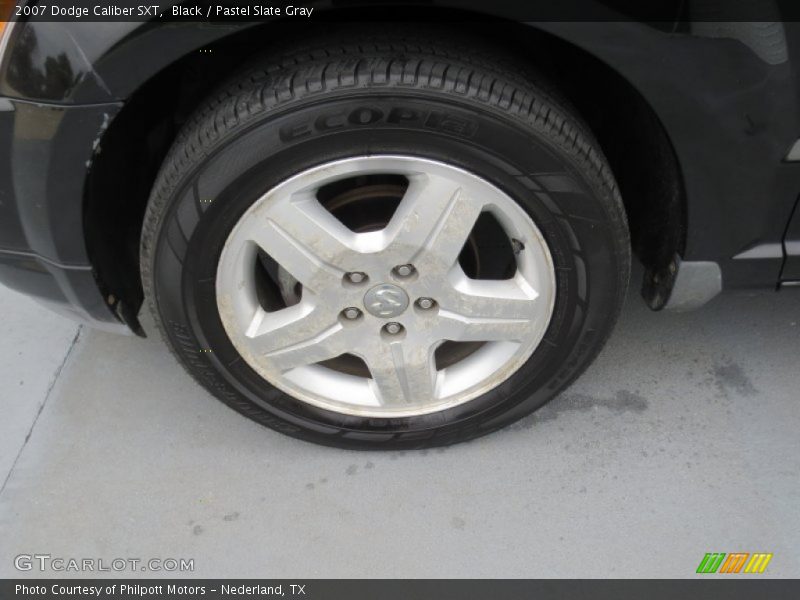 Black / Pastel Slate Gray 2007 Dodge Caliber SXT