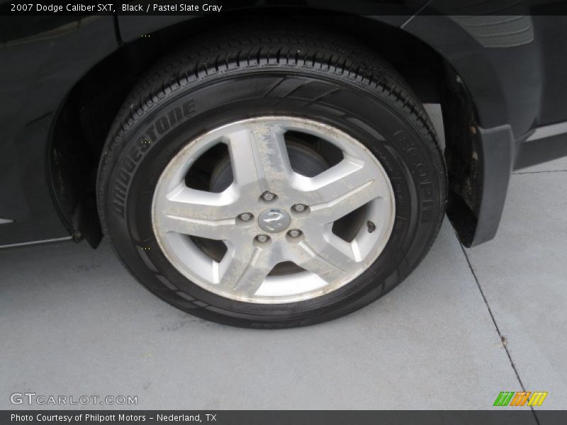 Black / Pastel Slate Gray 2007 Dodge Caliber SXT