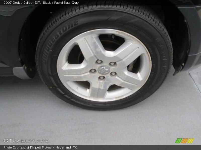 Black / Pastel Slate Gray 2007 Dodge Caliber SXT