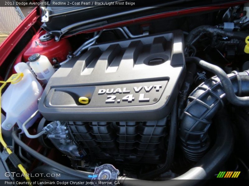 Redline 2-Coat Pearl / Black/Light Frost Beige 2013 Dodge Avenger SE