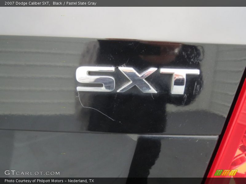 Black / Pastel Slate Gray 2007 Dodge Caliber SXT