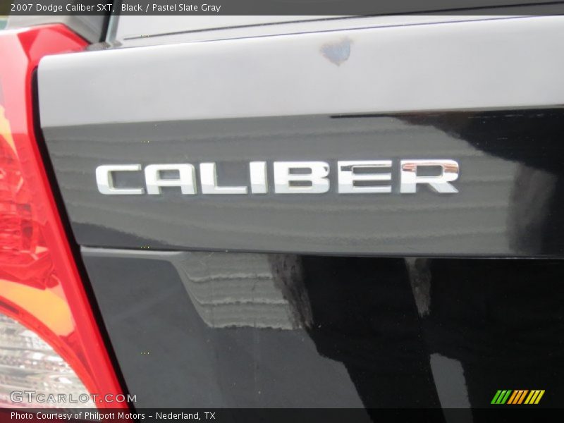 Black / Pastel Slate Gray 2007 Dodge Caliber SXT