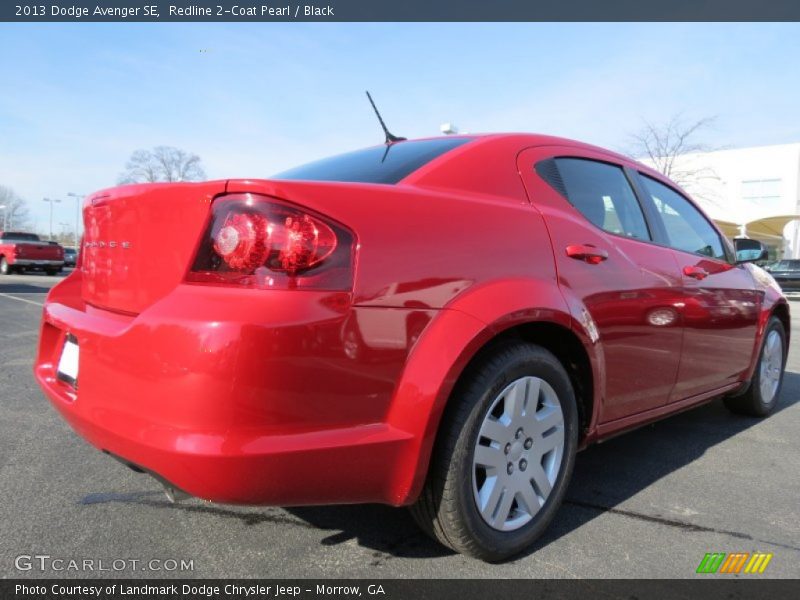 Redline 2-Coat Pearl / Black 2013 Dodge Avenger SE