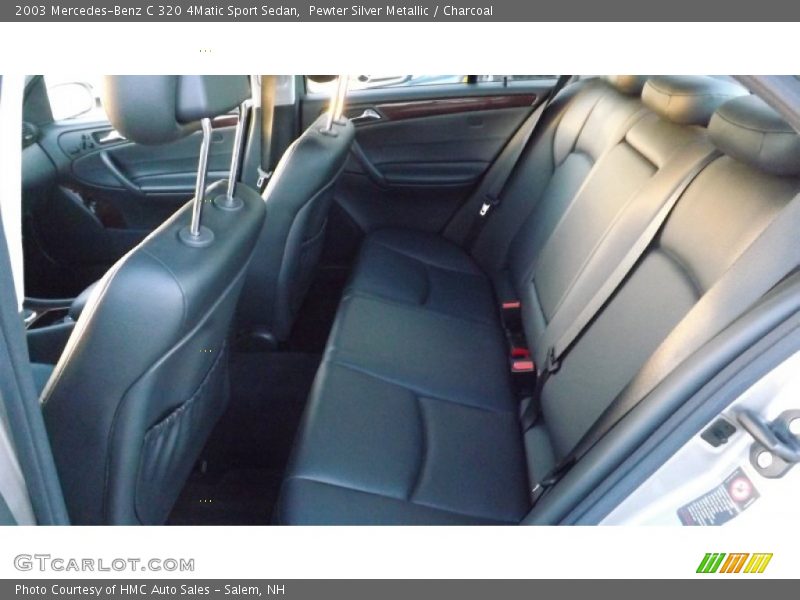 Pewter Silver Metallic / Charcoal 2003 Mercedes-Benz C 320 4Matic Sport Sedan