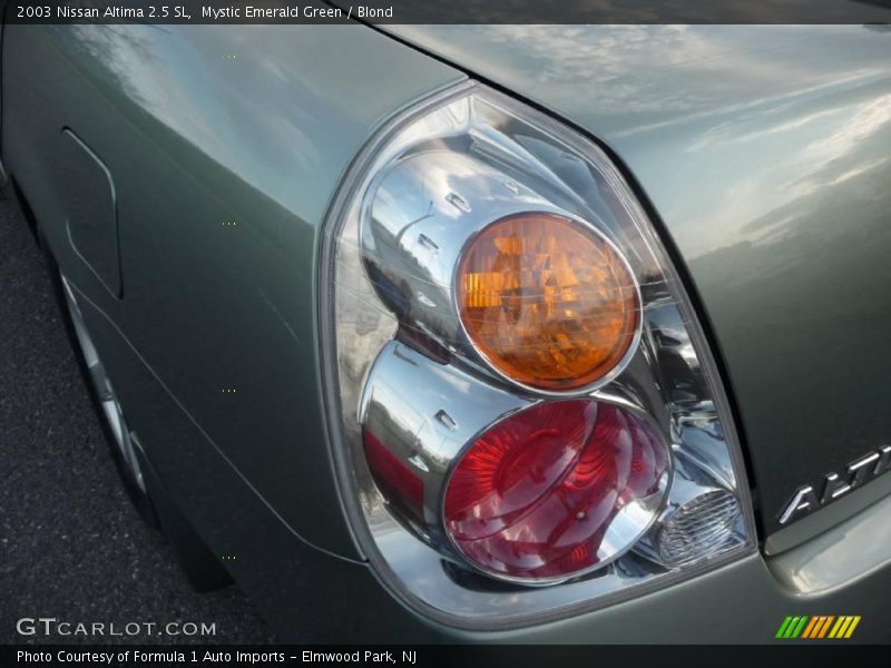 Mystic Emerald Green / Blond 2003 Nissan Altima 2.5 SL