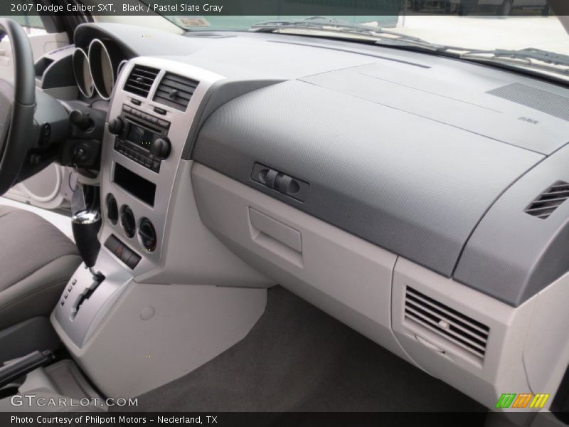 Black / Pastel Slate Gray 2007 Dodge Caliber SXT