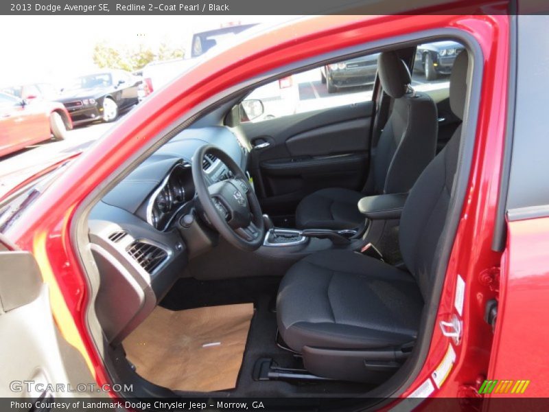 Redline 2-Coat Pearl / Black 2013 Dodge Avenger SE