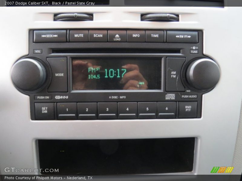 Black / Pastel Slate Gray 2007 Dodge Caliber SXT