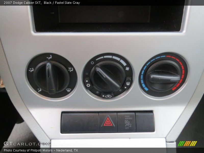 Black / Pastel Slate Gray 2007 Dodge Caliber SXT