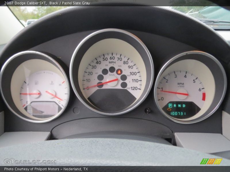 Black / Pastel Slate Gray 2007 Dodge Caliber SXT
