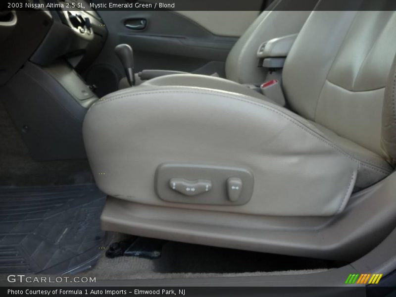 Mystic Emerald Green / Blond 2003 Nissan Altima 2.5 SL