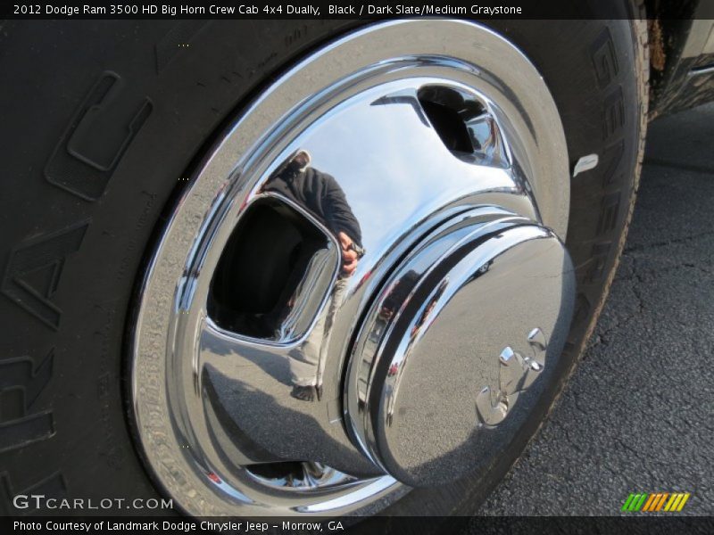 Black / Dark Slate/Medium Graystone 2012 Dodge Ram 3500 HD Big Horn Crew Cab 4x4 Dually