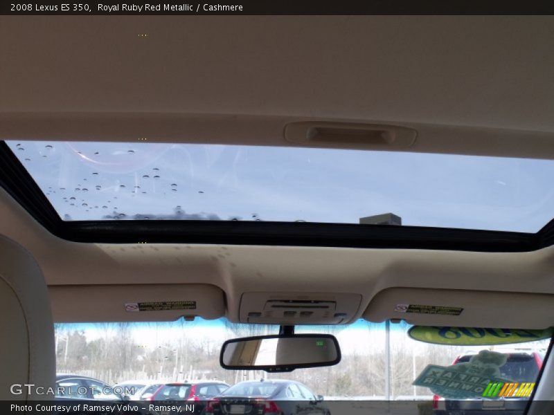 Royal Ruby Red Metallic / Cashmere 2008 Lexus ES 350