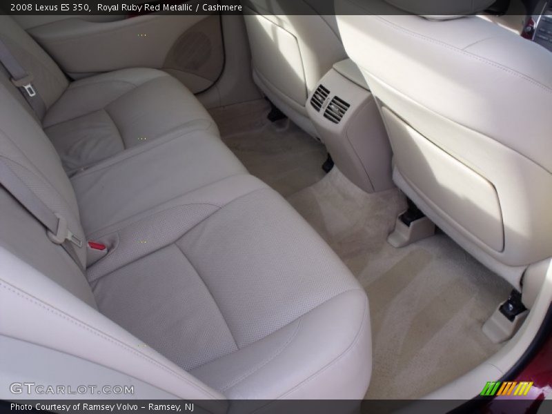 Royal Ruby Red Metallic / Cashmere 2008 Lexus ES 350